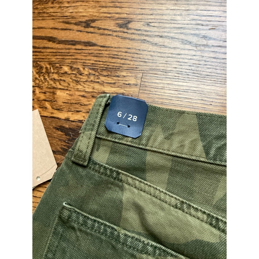 NEW Lucky Brand Skirt Womens Sz 6/28 Camo Denim Button Old Favorite Mini NWT - Picture 8 of 10